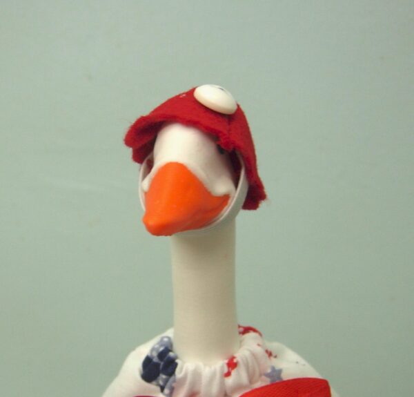 Patriotic pinwheels outfit for 7" 3d printer desk goose - Image 4