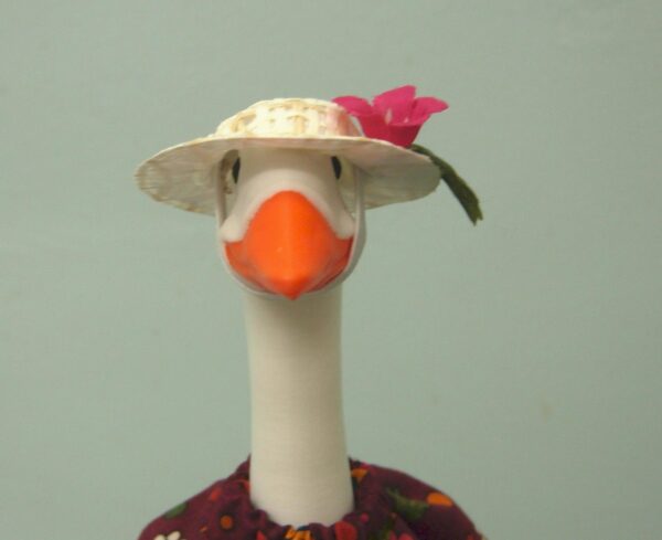 Summer fun flowers outfit for 7" 3d printer desk or office goose - Image 3
