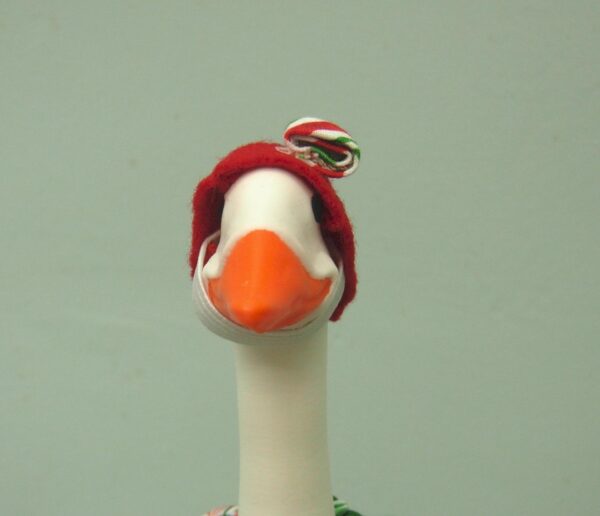 Christmas peppermint candy outfit for 7" 3d printer goose - Image 3