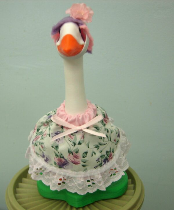 Summer pink and purple flowers outfit for 7" 3d printer desk goose