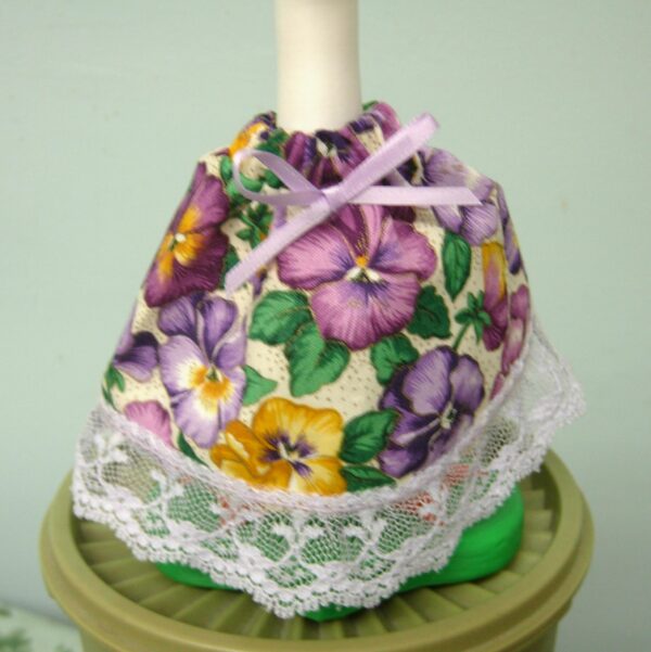 Spring pansy outfit for 7" 3d printer desk goose - Image 2
